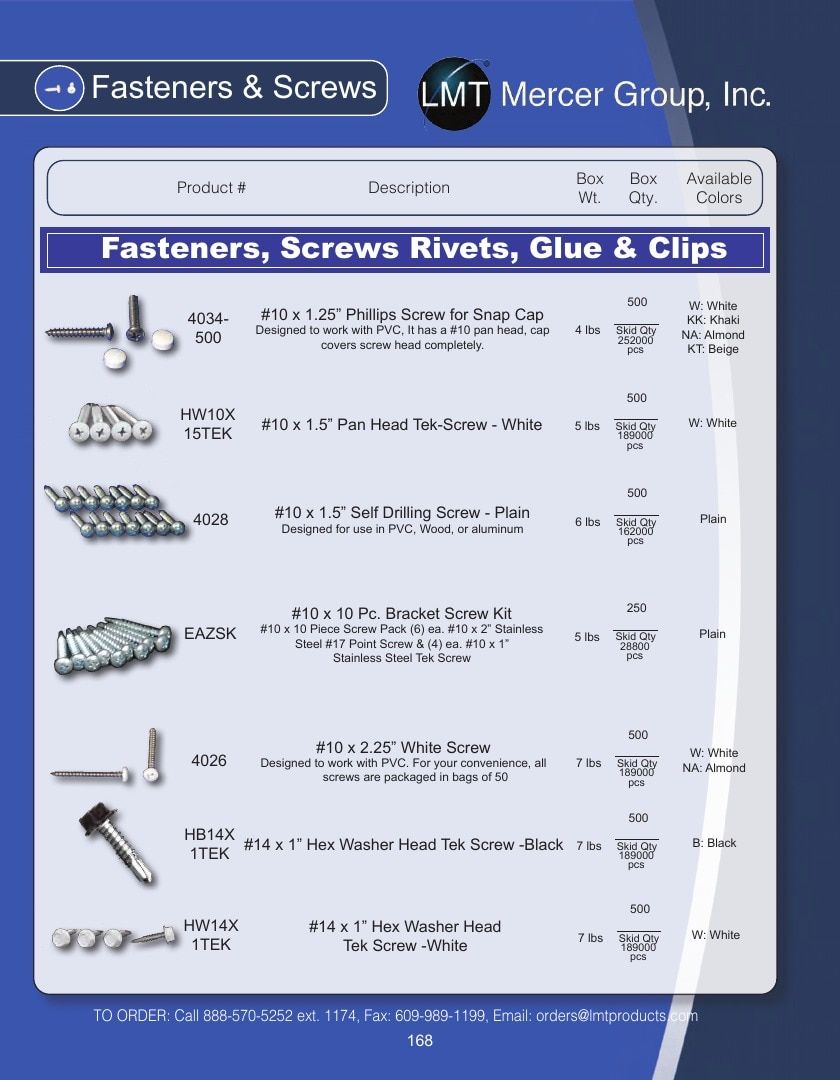 LMT Mercer Group Fence, Deck and Railing Products Catalog Weekly Ad January 1 - December 31, 2026