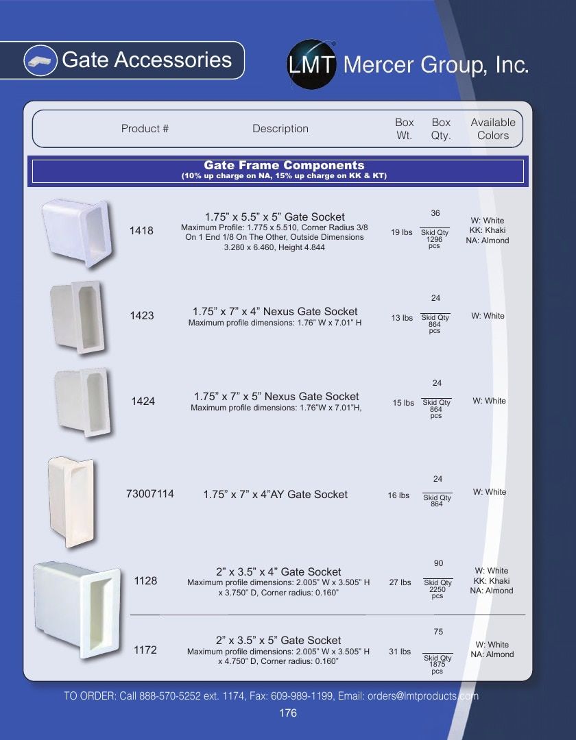LMT Mercer Group Fence, Deck and Railing Products Catalog Weekly Ad January 1 - December 31, 2026