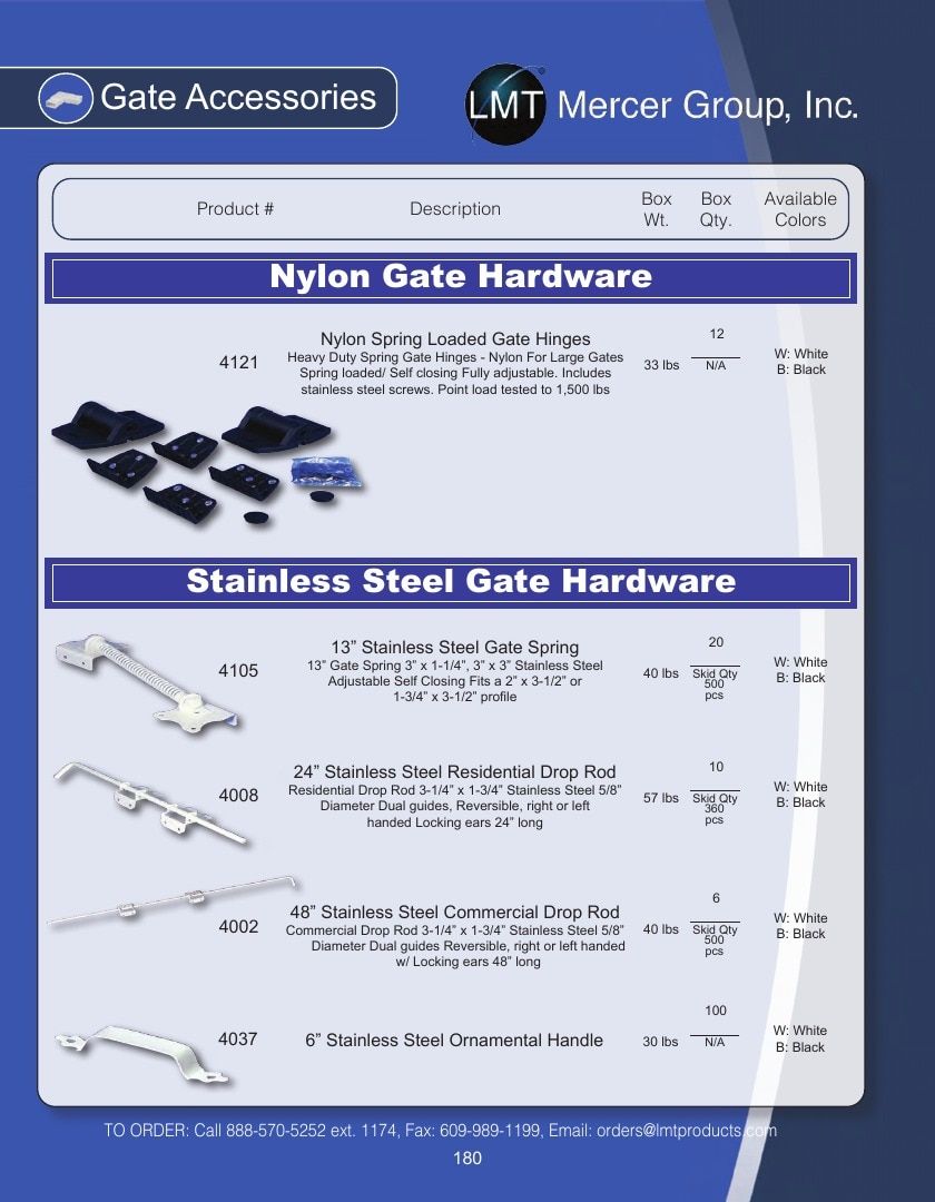 LMT Mercer Group Fence, Deck and Railing Products Catalog Weekly Ad January 1 - December 31, 2026
