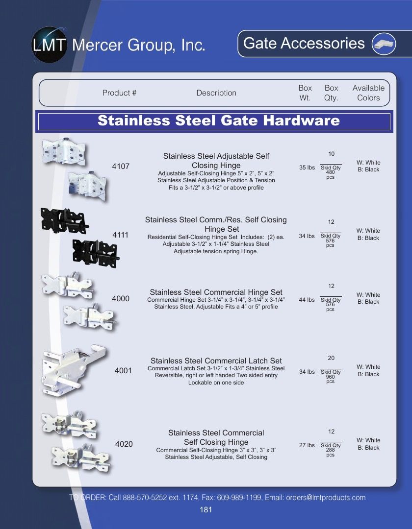 LMT Mercer Group Fence, Deck and Railing Products Catalog Weekly Ad January 1 - December 31, 2026