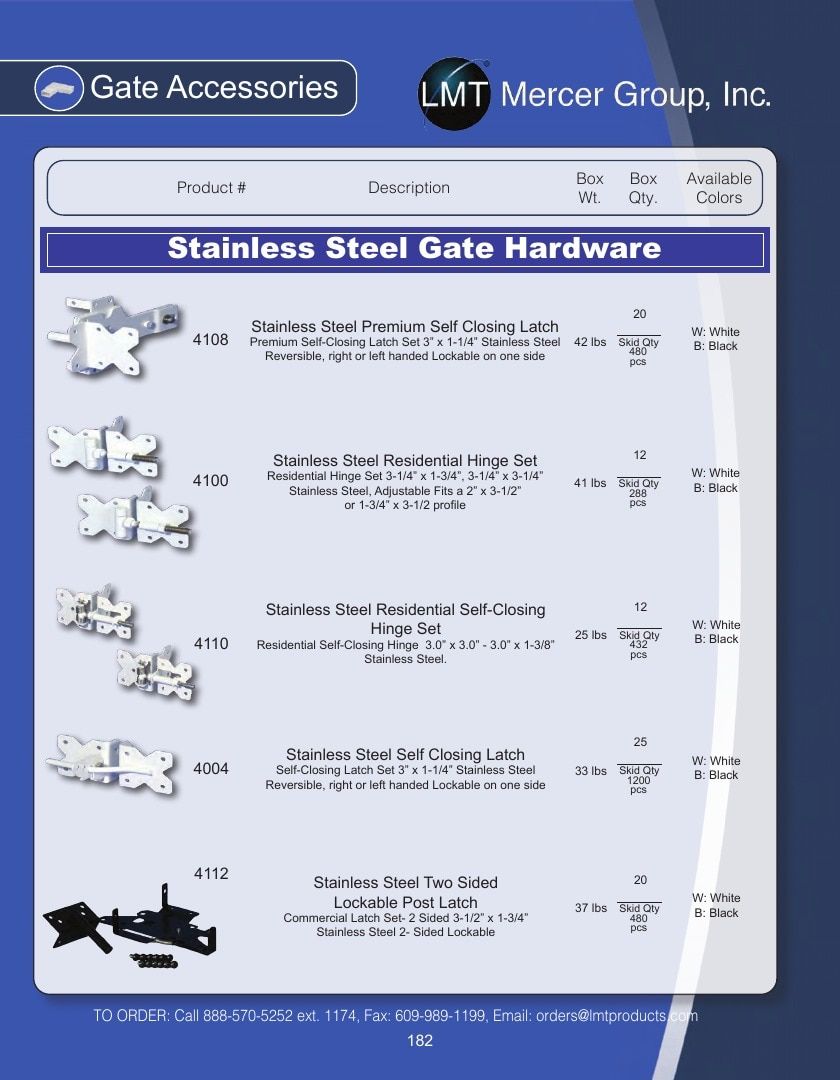 LMT Mercer Group Fence, Deck and Railing Products Catalog Weekly Ad January 1 - December 31, 2026