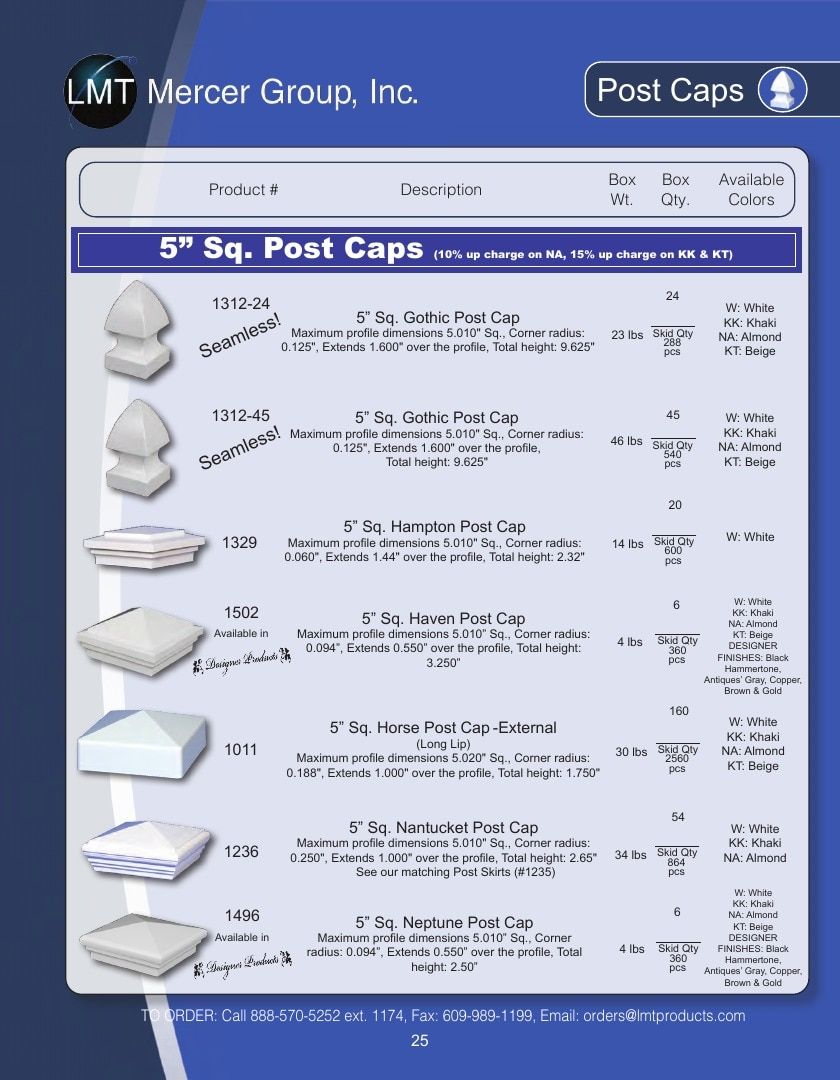LMT Mercer Group Fence, Deck and Railing Products Catalog Weekly Ad January 1 - December 31, 2026