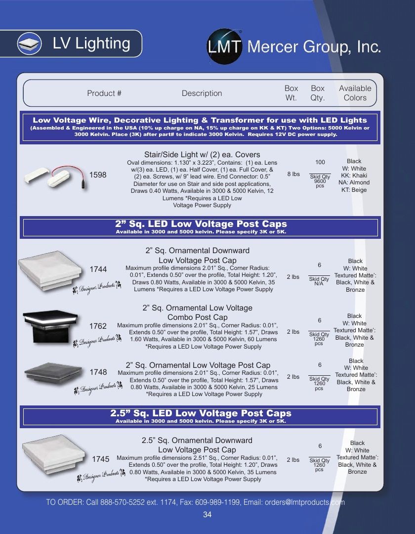 LMT Mercer Group Fence, Deck and Railing Products Catalog Weekly Ad January 1 - December 31, 2026