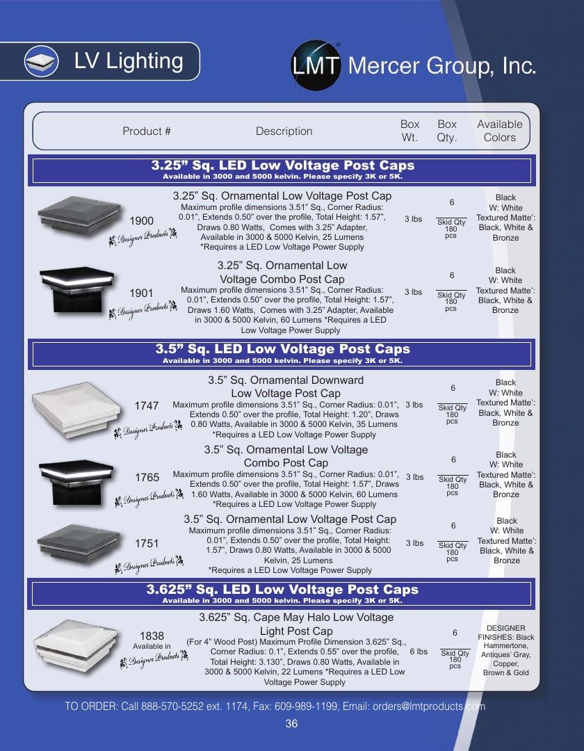 LMT Mercer Group Fence, Deck and Railing Products Catalog Weekly Ad January 1 - December 31, 2026