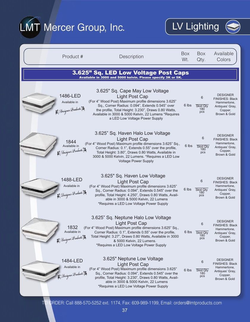 LMT Mercer Group Fence, Deck and Railing Products Catalog Weekly Ad January 1 - December 31, 2026