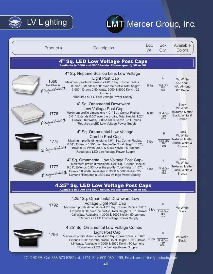LMT Mercer Group Fence, Deck and Railing Products Catalog Weekly Ad January 1 - December 31, 2026