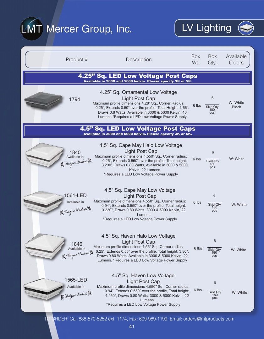 LMT Mercer Group Fence, Deck and Railing Products Catalog Weekly Ad January 1 - December 31, 2026