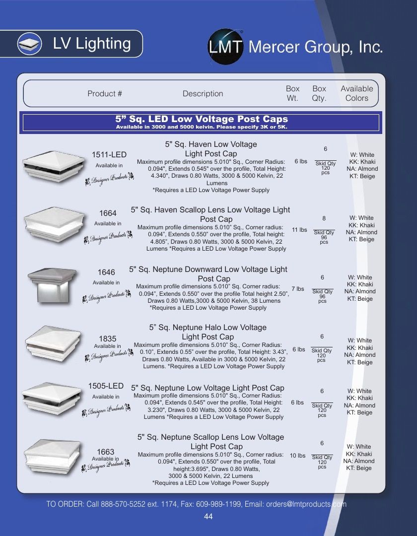 LMT Mercer Group Fence, Deck and Railing Products Catalog Weekly Ad January 1 - December 31, 2026