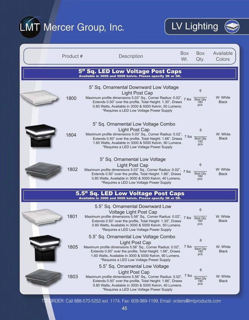 LMT Mercer Group Fence, Deck and Railing Products Catalog Weekly Ad January 1 - December 31, 2026