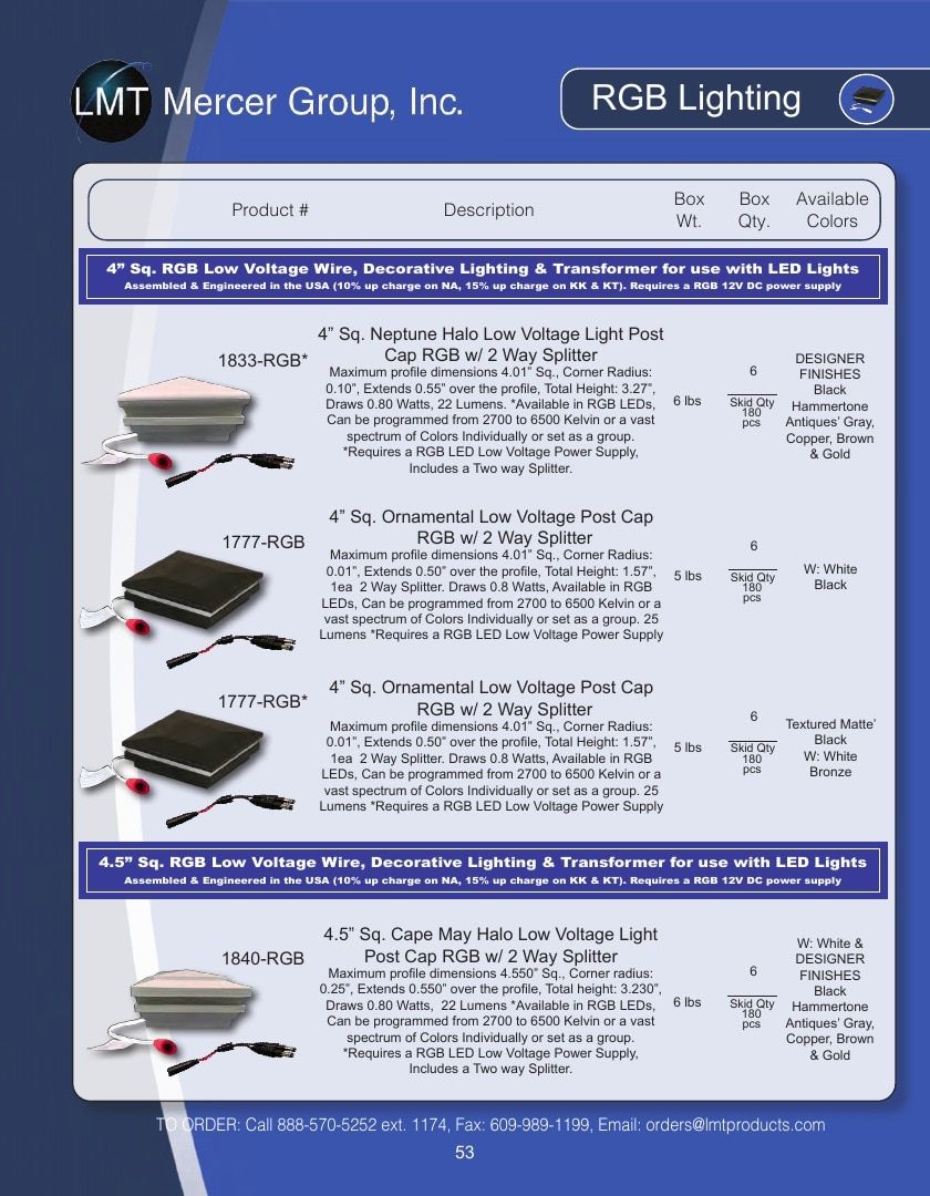 LMT Mercer Group Fence, Deck and Railing Products Catalog Weekly Ad January 1 - December 31, 2026