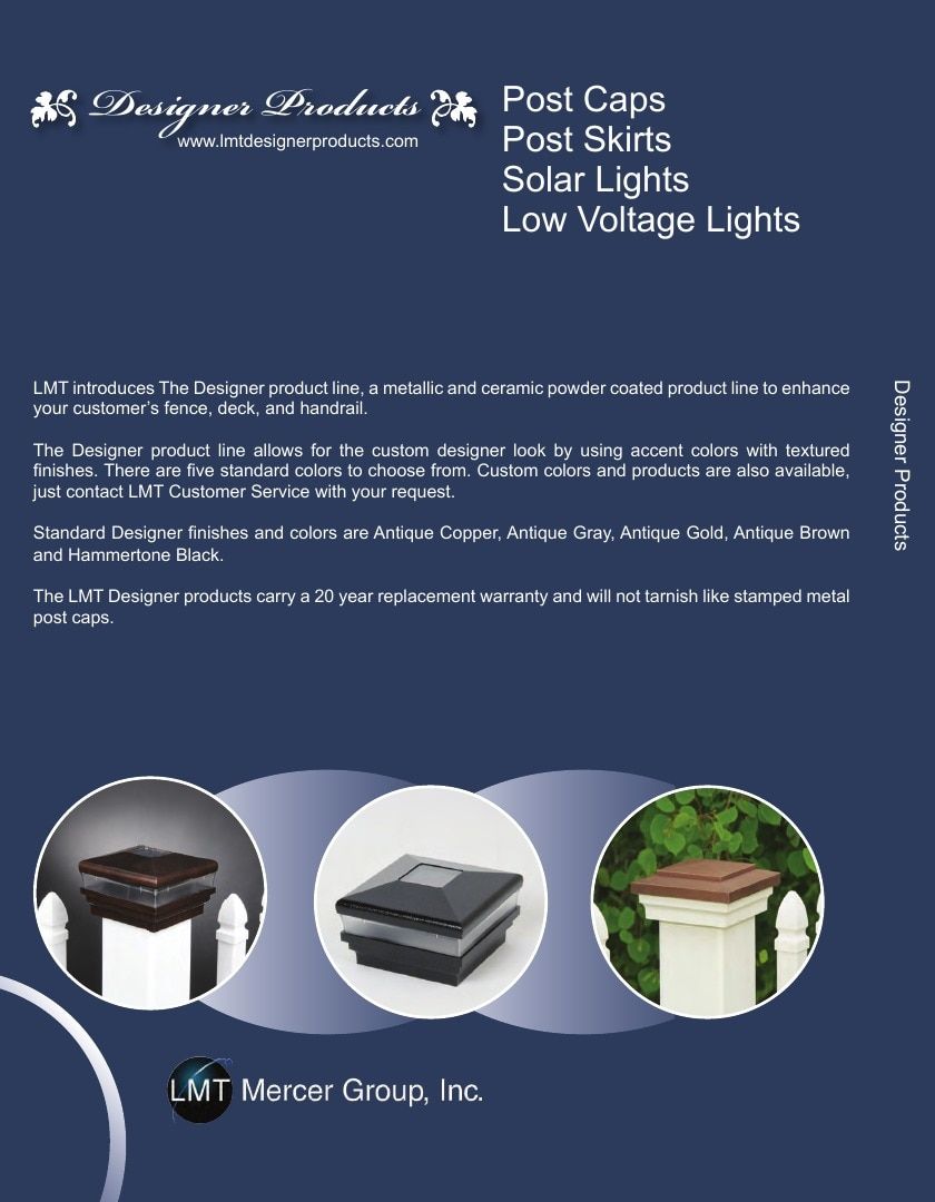LMT Mercer Group Fence, Deck and Railing Products Catalog Weekly Ad January 1 - December 31, 2026