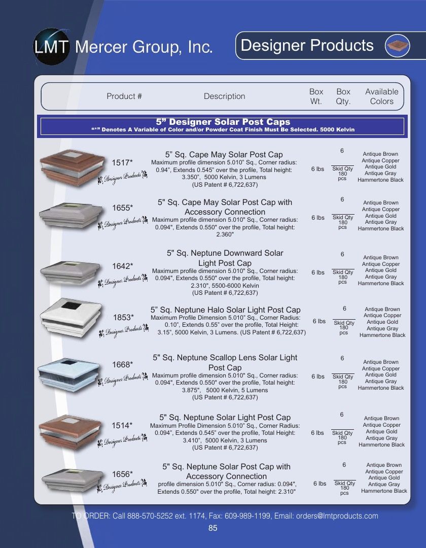 LMT Mercer Group Fence, Deck and Railing Products Catalog Weekly Ad January 1 - December 31, 2026