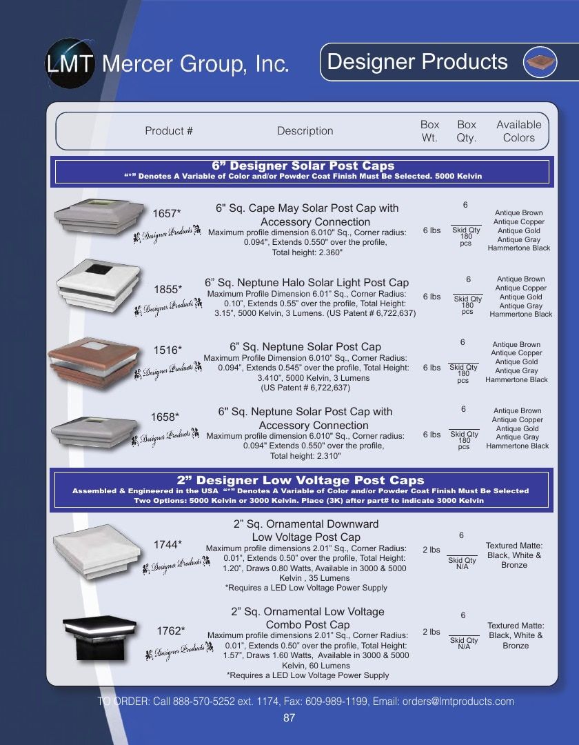 LMT Mercer Group Fence, Deck and Railing Products Catalog Weekly Ad January 1 - December 31, 2026