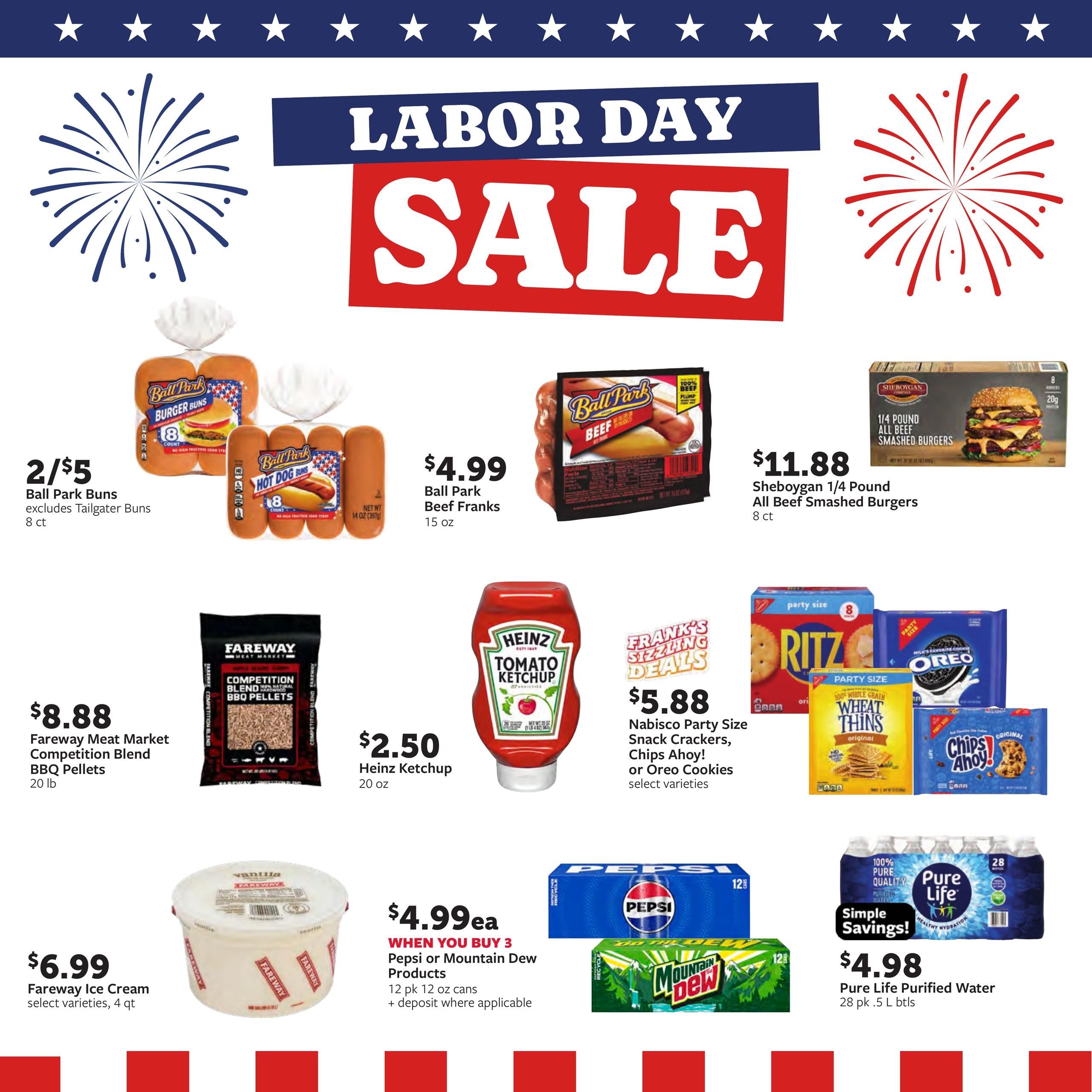 Fareway (Bronson Area, IA) Weekly Ad August 31 - September 5, 2026