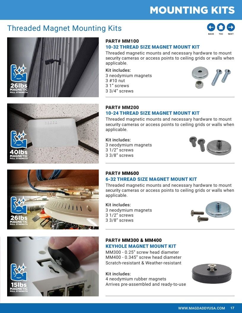 Mag Daddy Magnetic Fasteners Catalog Weekly Ad January 1 - December 31, 2026
