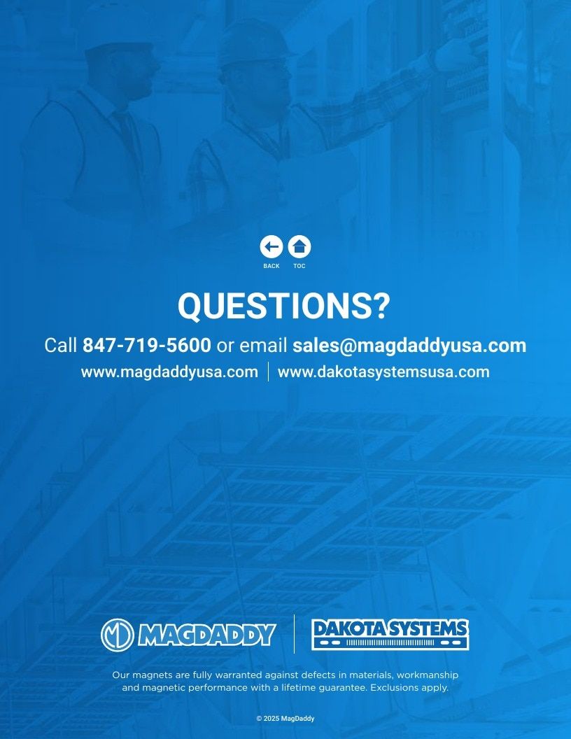 Mag Daddy Magnetic Fasteners Catalog Weekly Ad January 1 - December 31, 2026