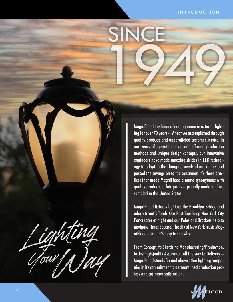 MagniFlood Outdoor Lighting Catalog Weekly Ad January 1 - December 31, 2026