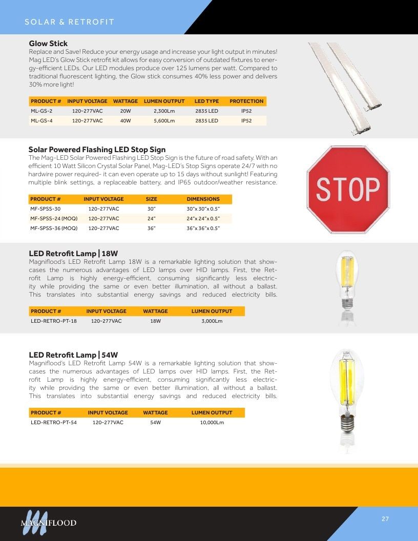 MagniFlood Outdoor Lighting Catalog Weekly Ad January 1 - December 31, 2026
