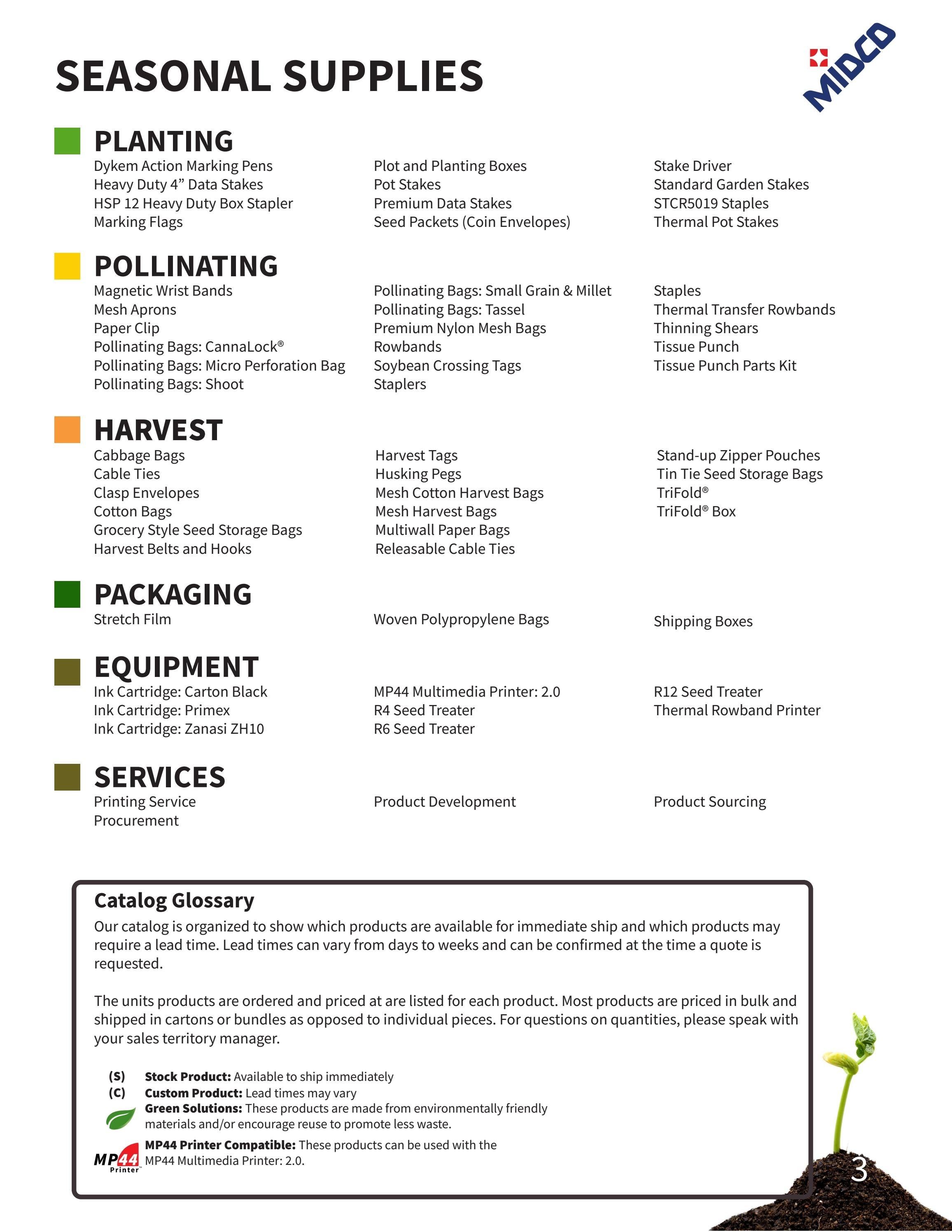 MIDCO Global Agricultural Products Catalog Weekly Ad January 1 - December 31, 2026