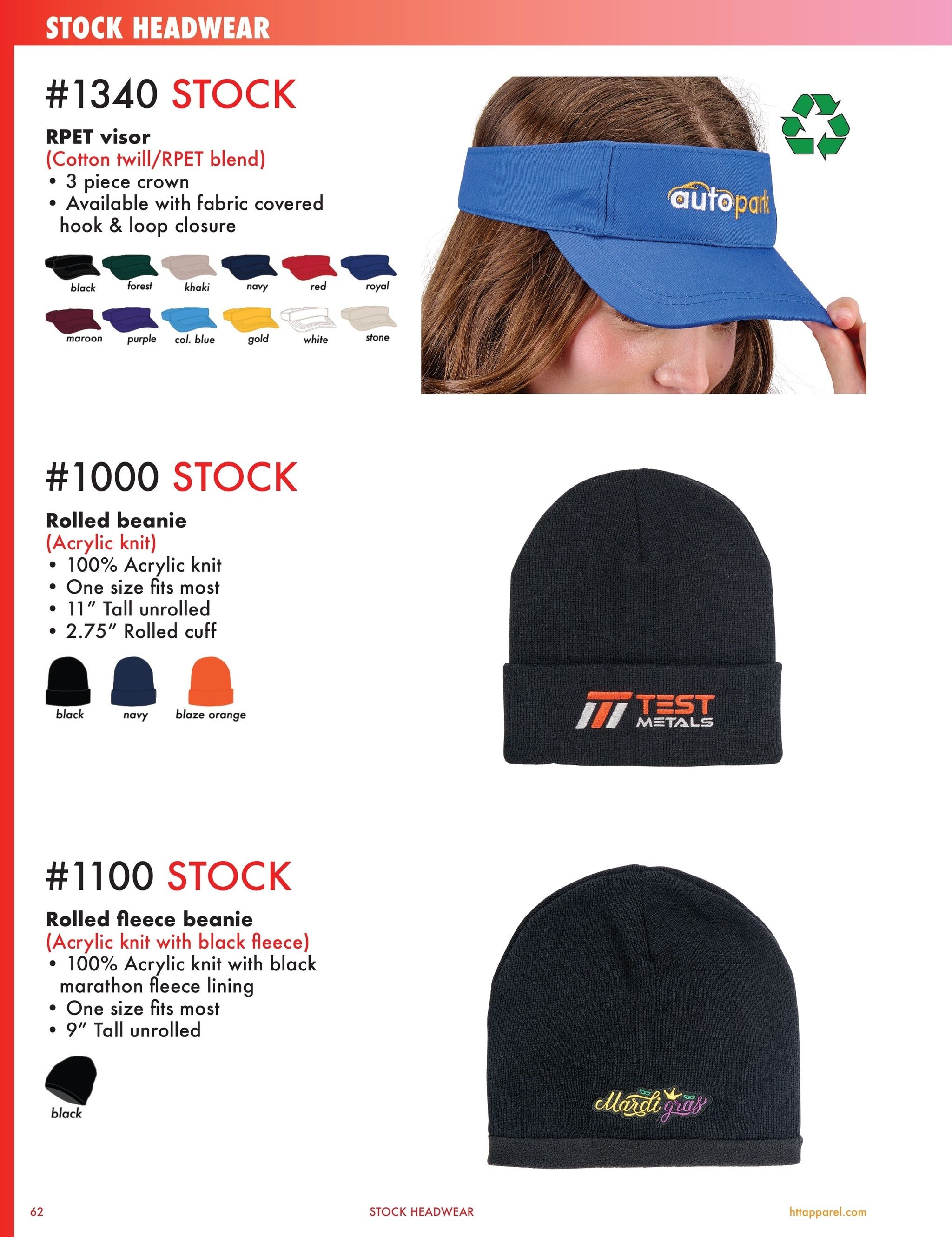 HTT Apparel Headwear and Apparel Summer 2026 Weekly Ad January 21, 2026 - January 21, 2027