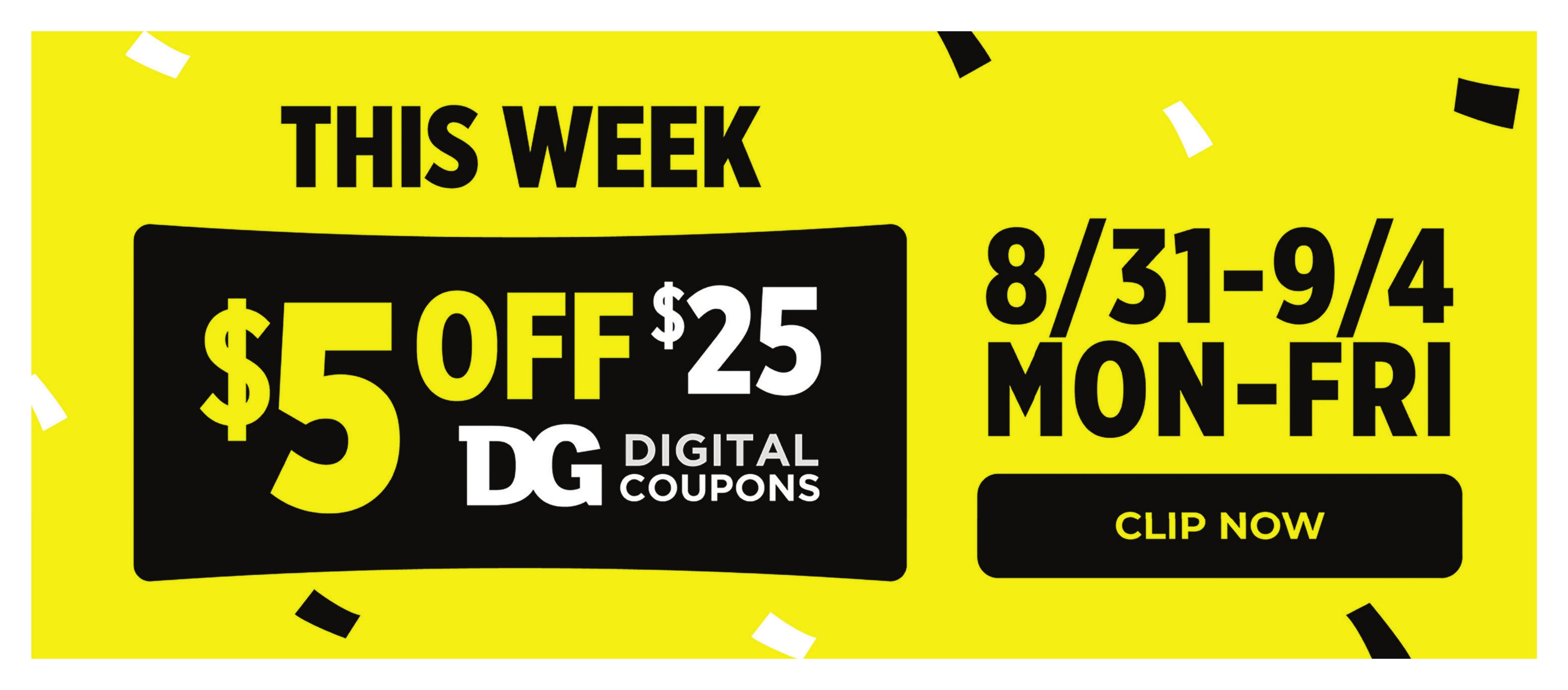 Dollar General (Bush Area, LA) Weekly Ad August 30 - September 5, 2026