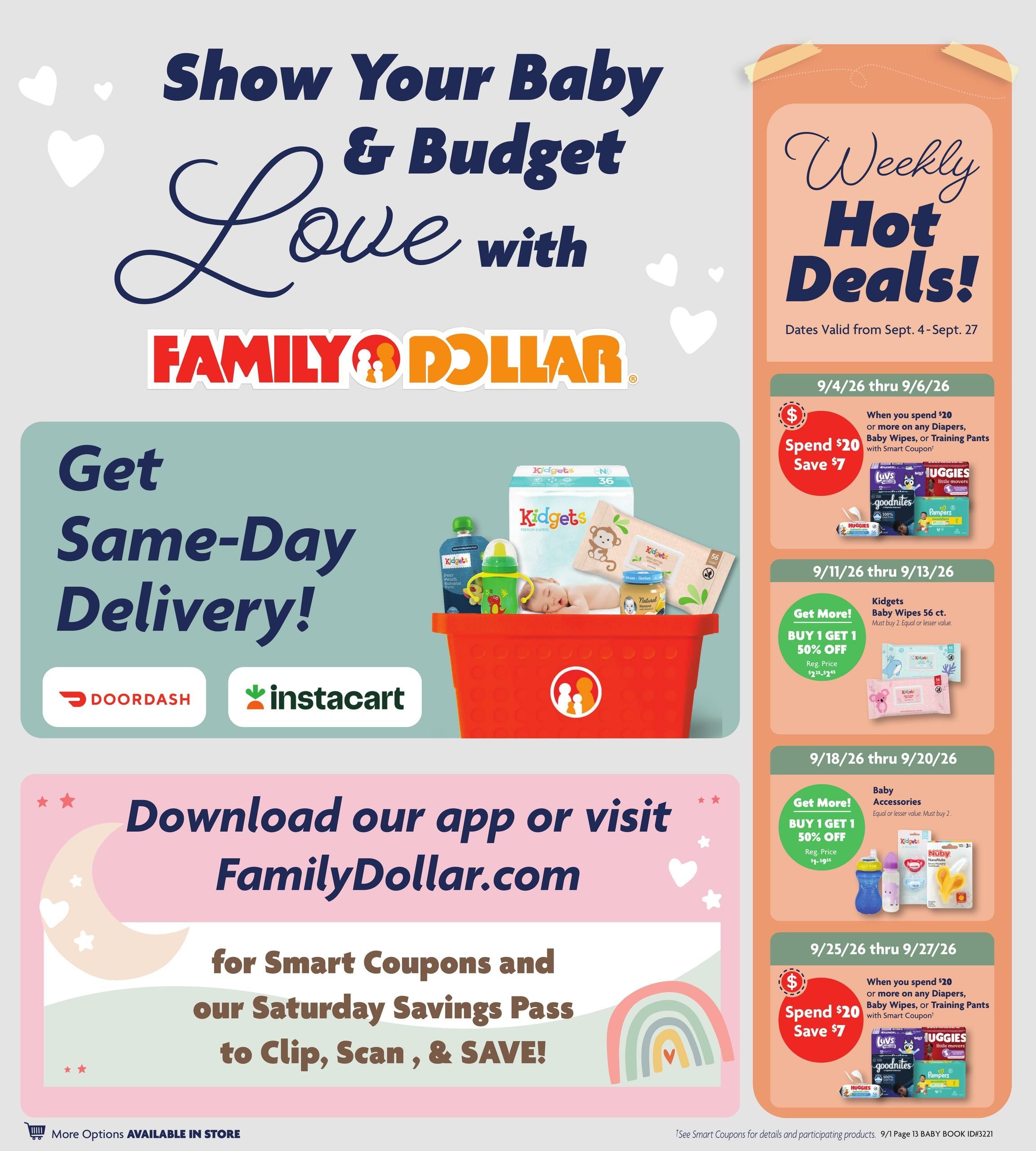 Family Dollar Digital Book Weekly Ad September 1 - 30, 2026
