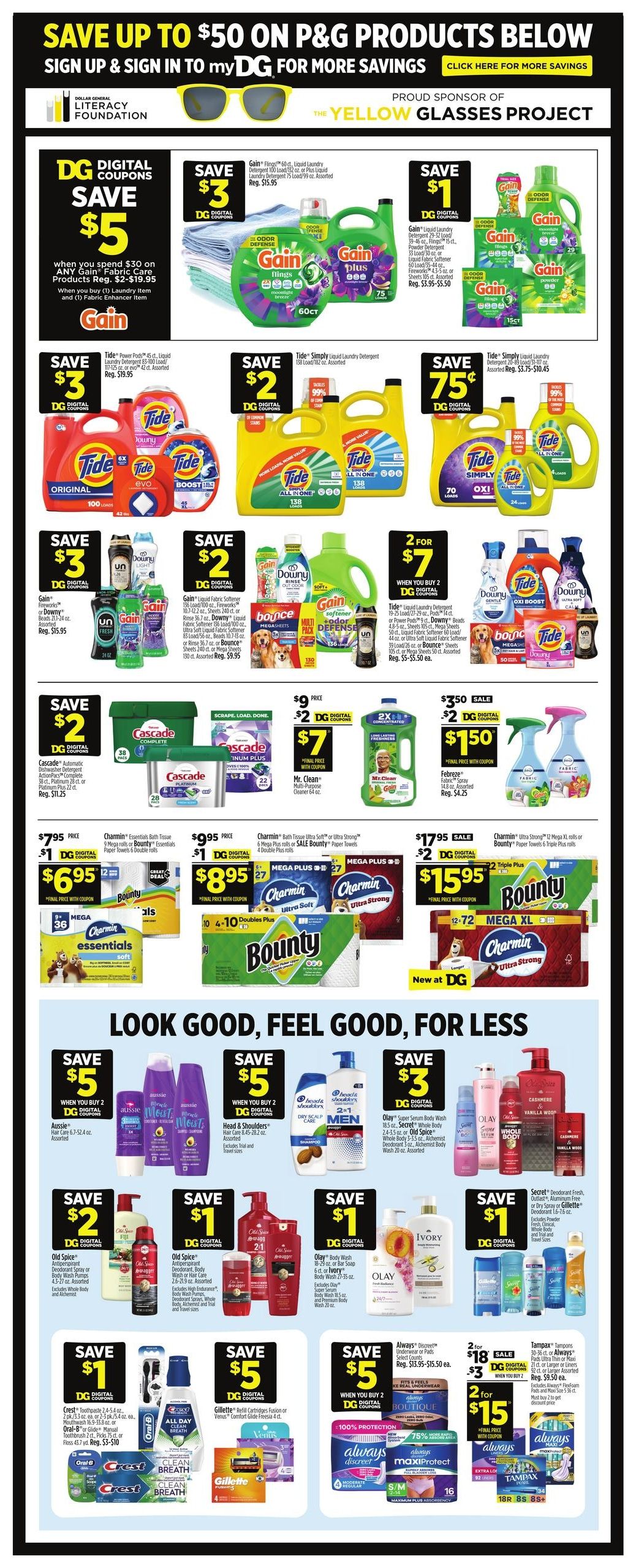 Dollar General (Middleton-Pocahontas Area, TN) Weekly Ad August 30 - September 5, 2026