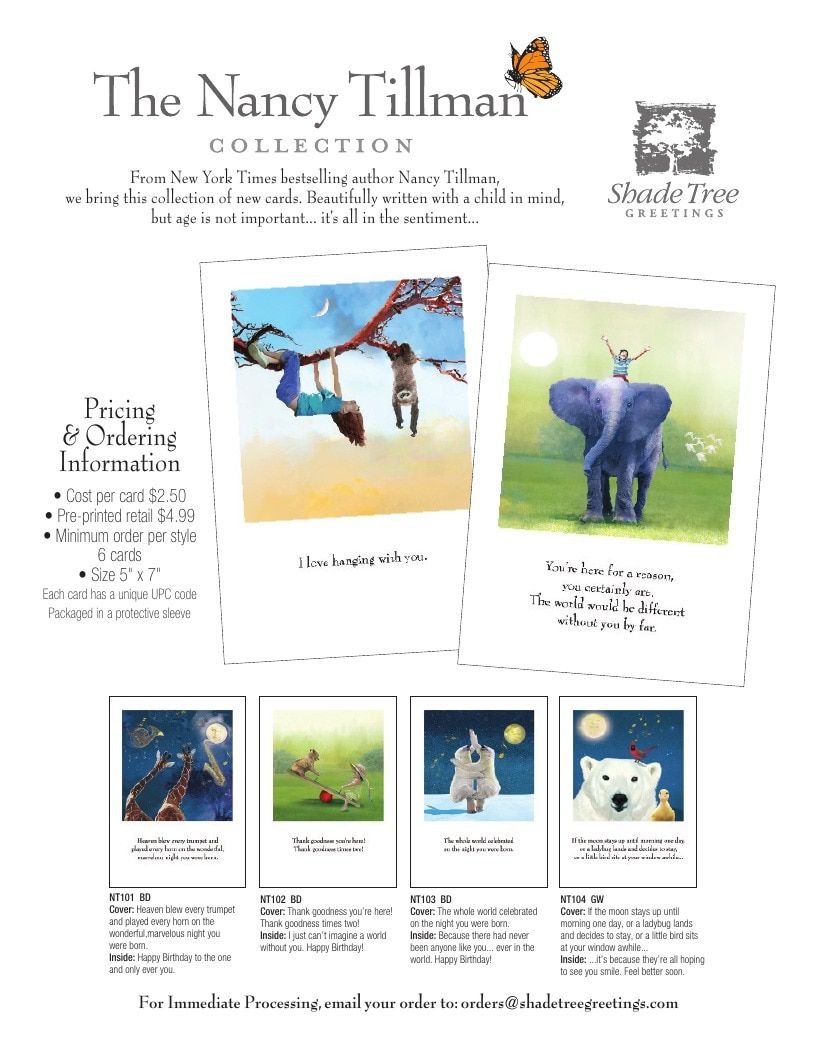 Nancy Tillman Collection Greeting Cards Catalog Weekly Ad January 1 - December 31, 2026