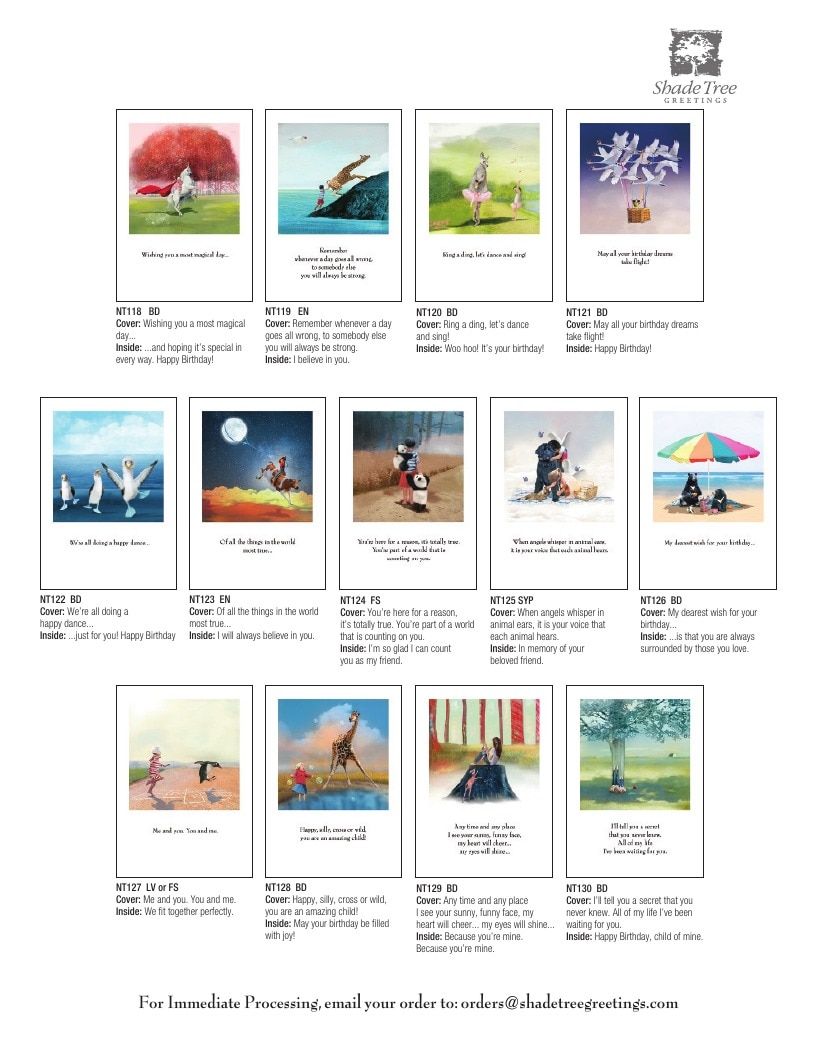 Nancy Tillman Collection Greeting Cards Catalog Weekly Ad January 1 - December 31, 2026