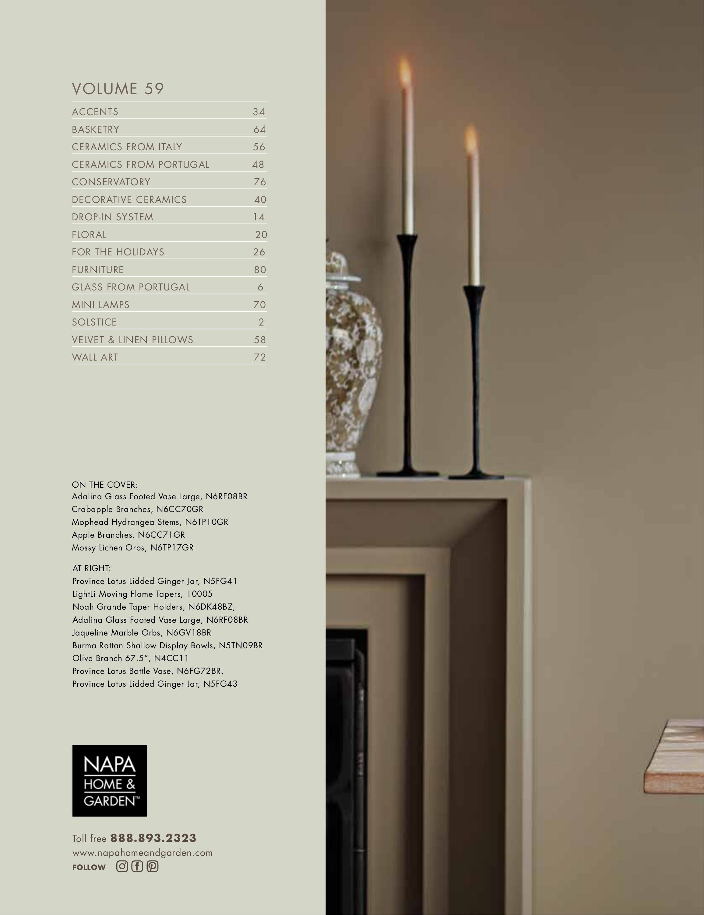 Napa Home & Garden Home and Garden Catalog Weekly Ad January 1 - December 31, 2026