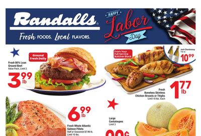 Randalls (Alvin Area, TX) Weekly Ad September 2 - 8, 2026