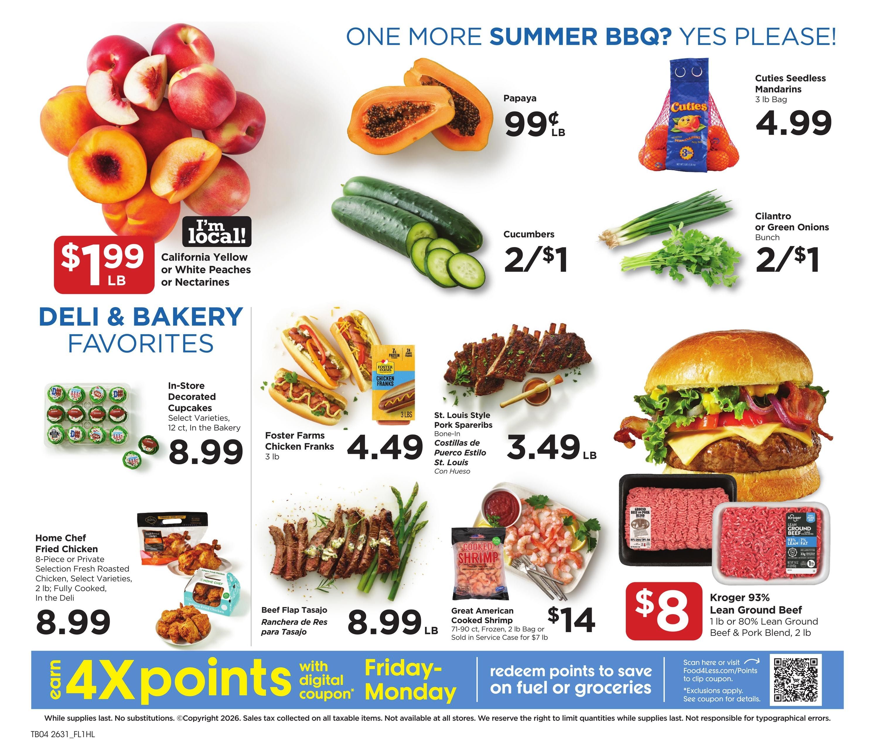Food 4 Less (Alhambra Area, CA) California Weekly Ad September 2 - 8, 2026