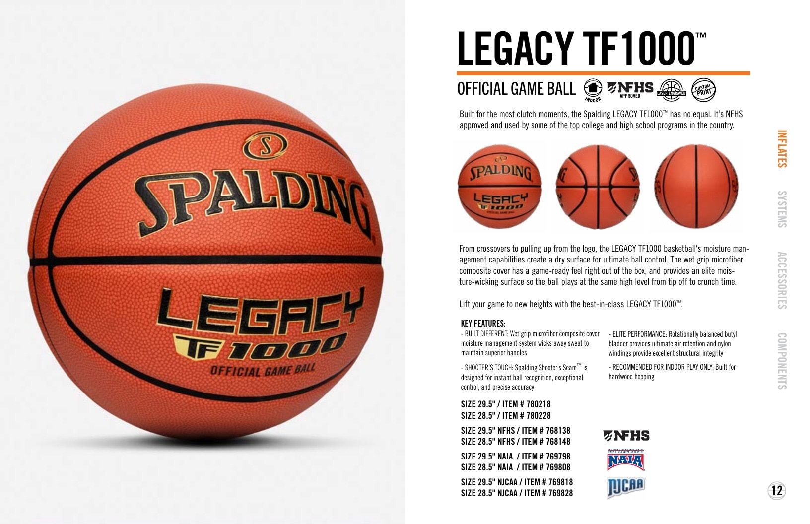 Spalding Team Sports Catalog Weekly Ad January 1 - December 31, 2026