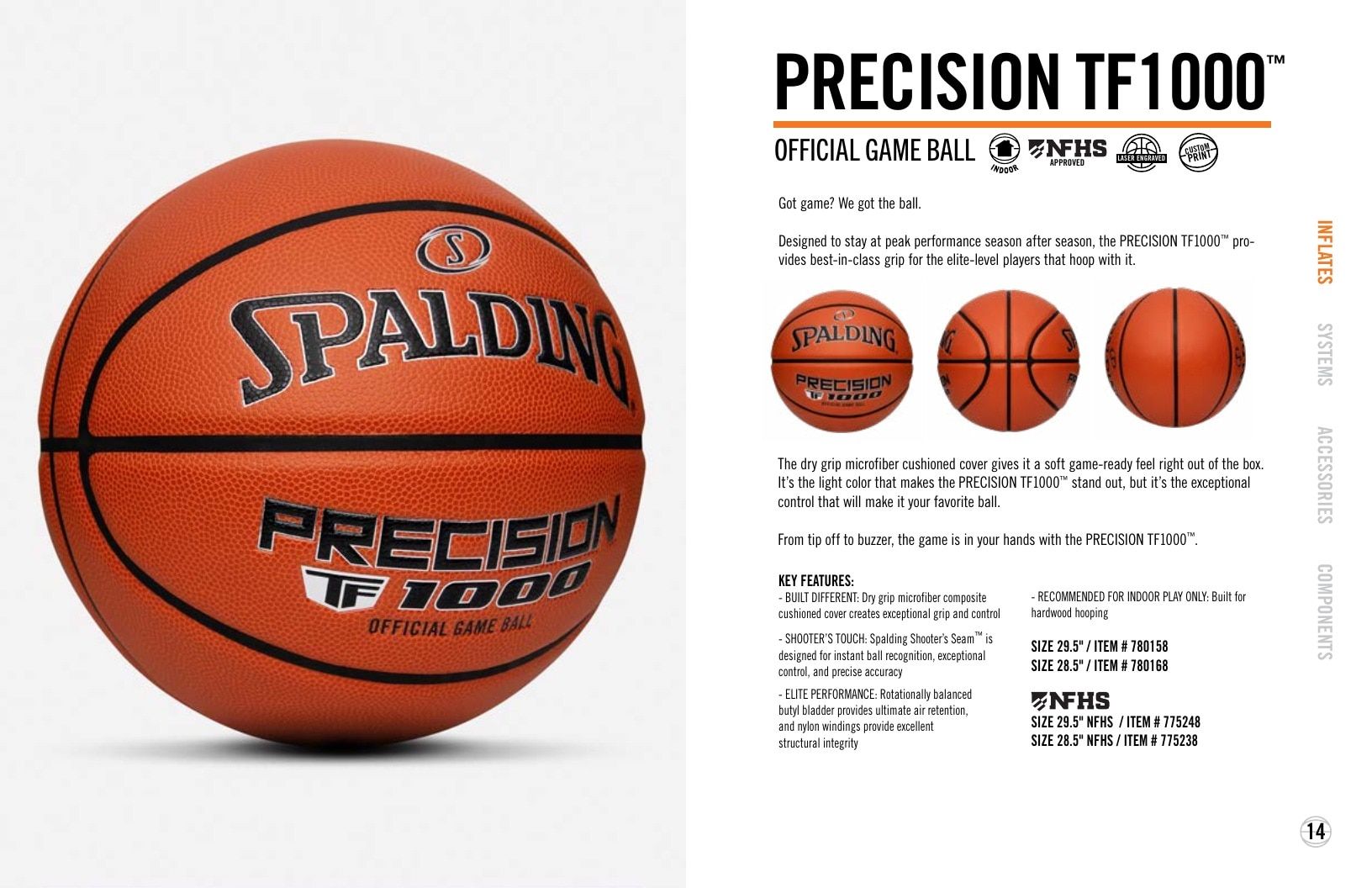 Spalding Team Sports Catalog Weekly Ad January 1 - December 31, 2026