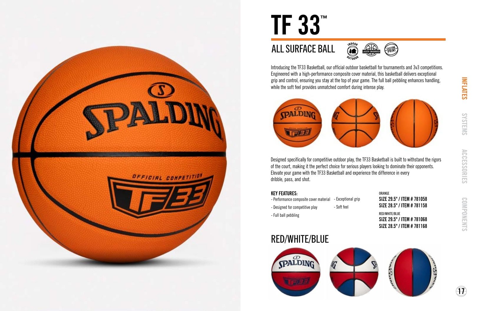 Spalding Team Sports Catalog Weekly Ad January 1 - December 31, 2026