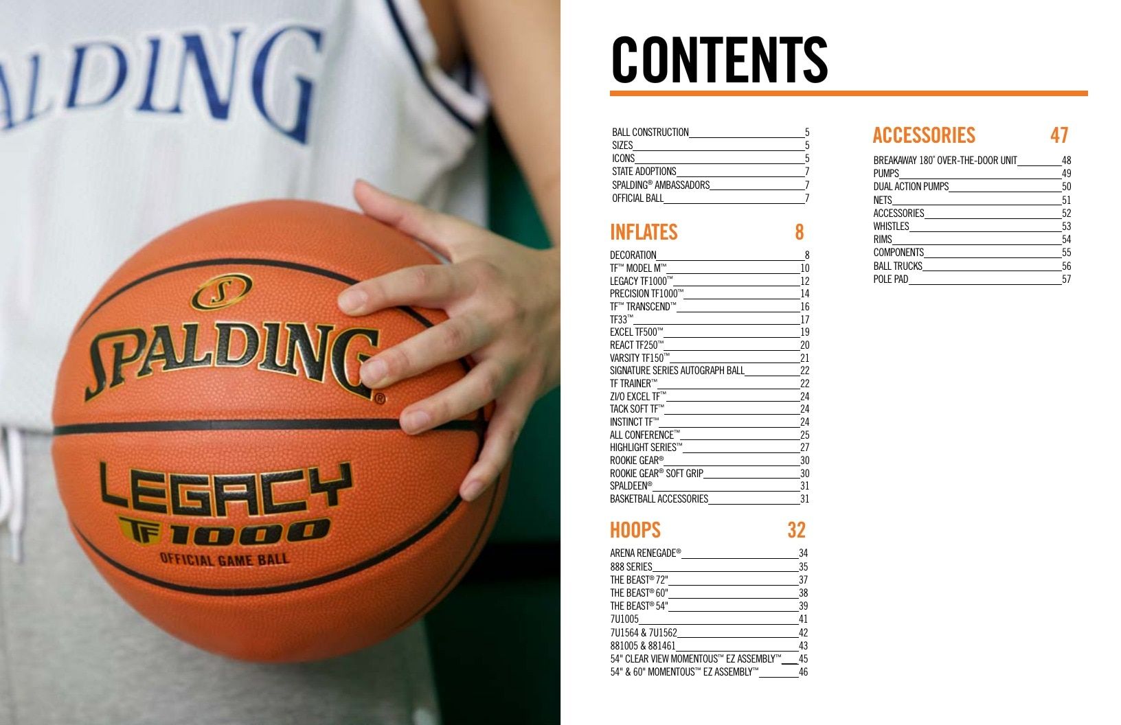 Spalding Team Sports Catalog Weekly Ad January 1 - December 31, 2026