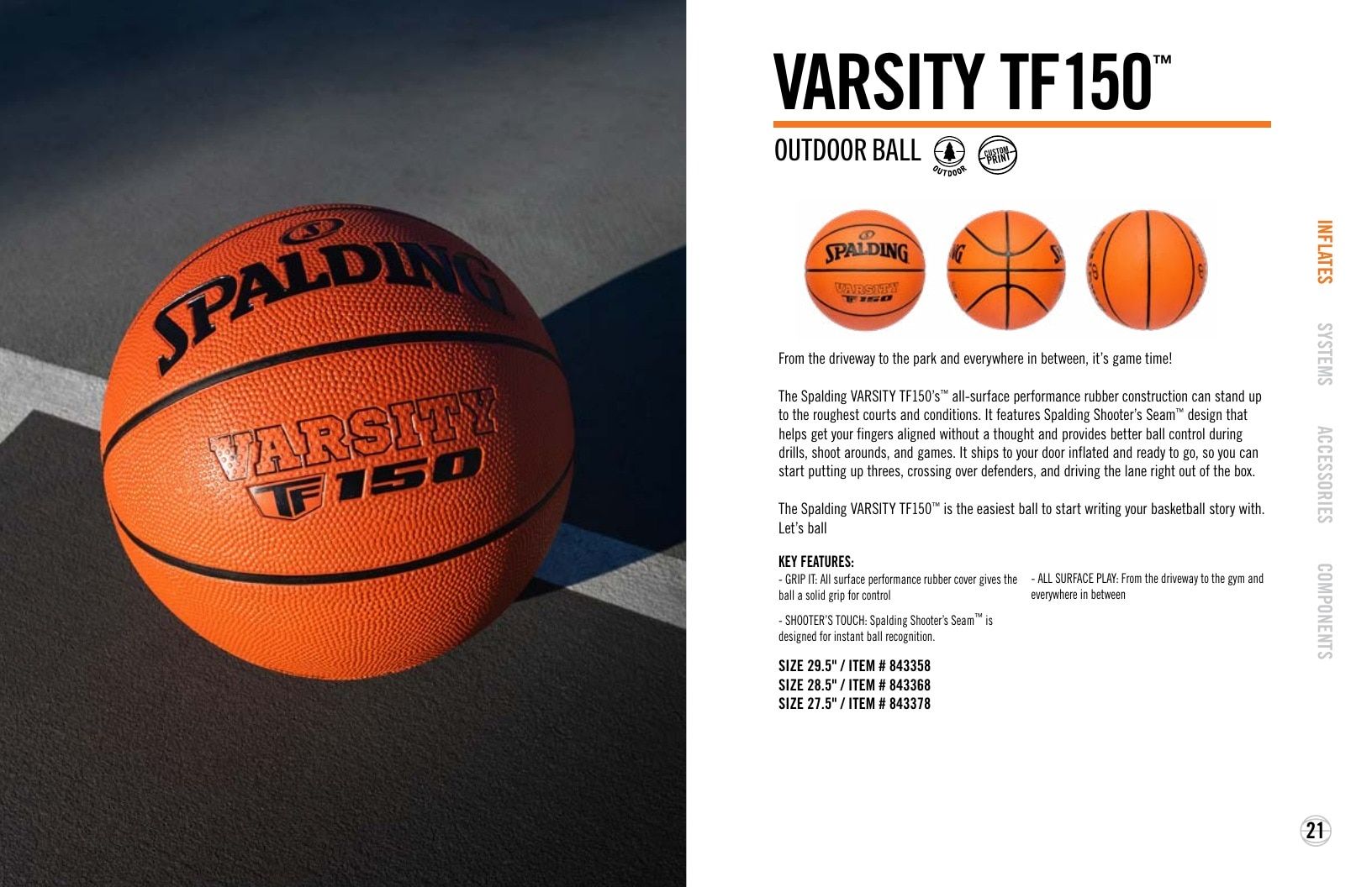 Spalding Team Sports Catalog Weekly Ad January 1 - December 31, 2026