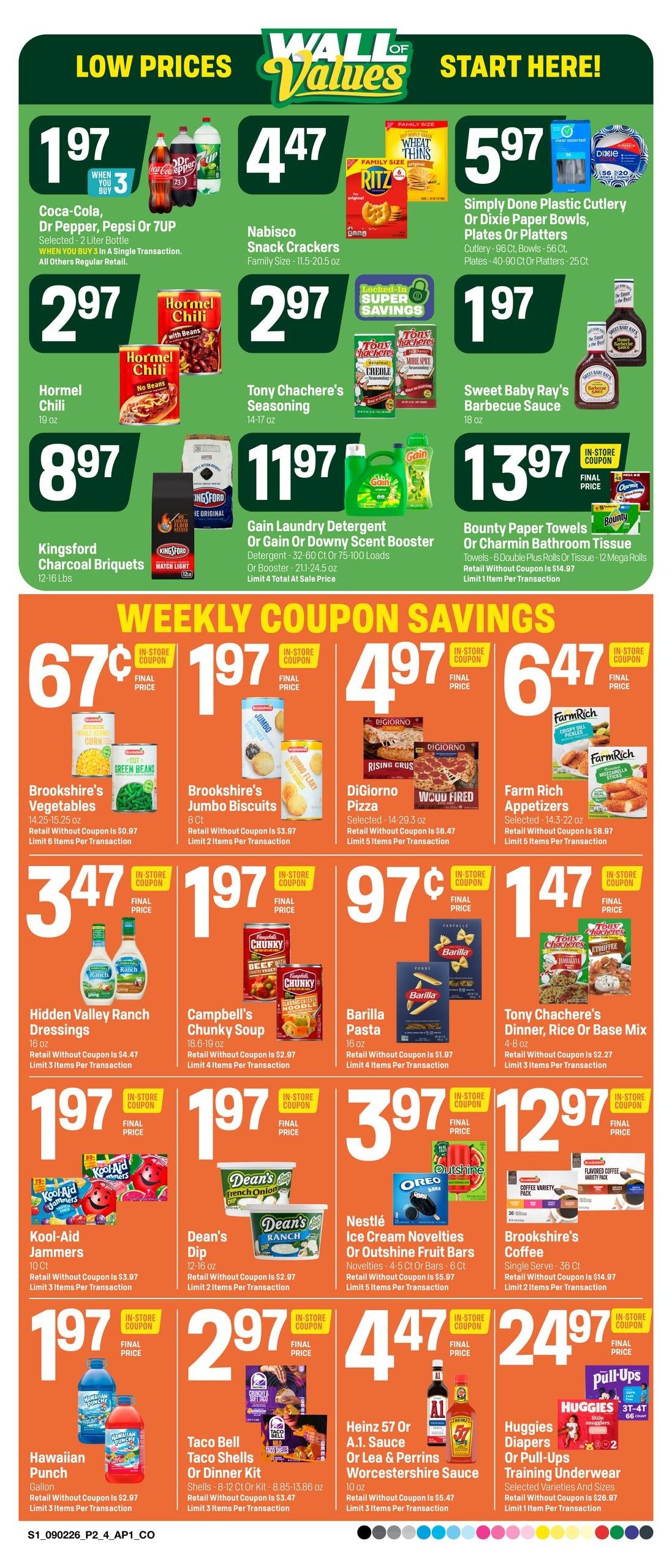 Super 1 Foods & Discount Pharmacy Weekly Ad September 2 - 8, 2026
