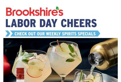 Brookshire's Liquor Beer Wine Weekly Ad September 2 - 29, 2026