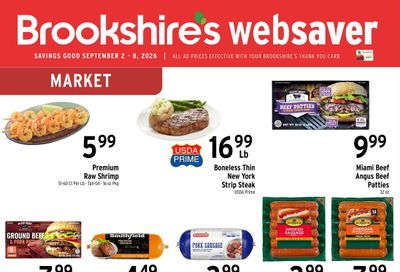 Brookshire's Websaver Weekly Ad September 2 - 8, 2026