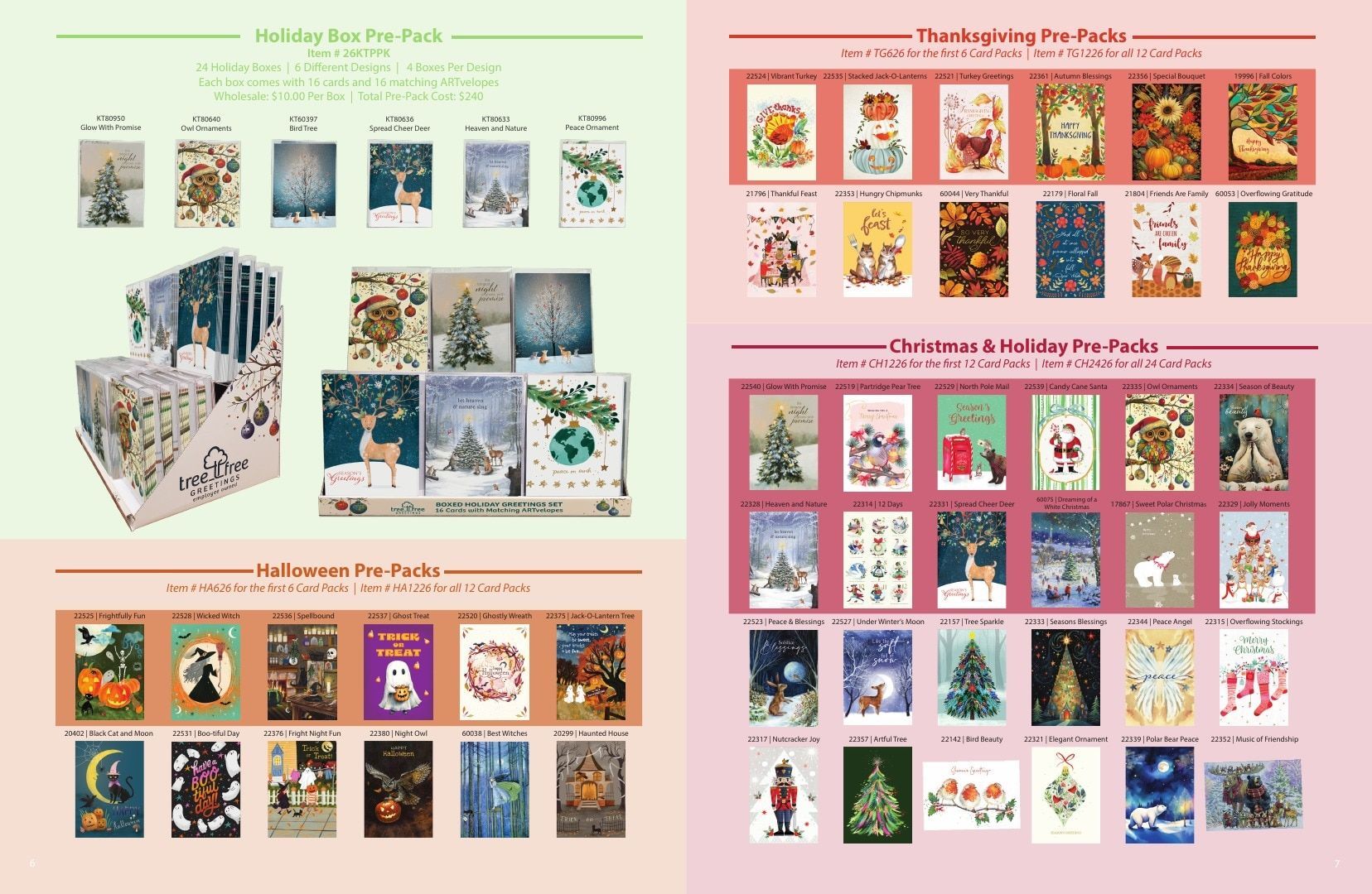 Tree-Free Greetings Holiday and New Release Catalog Weekly Ad January 1 - December 31, 2026