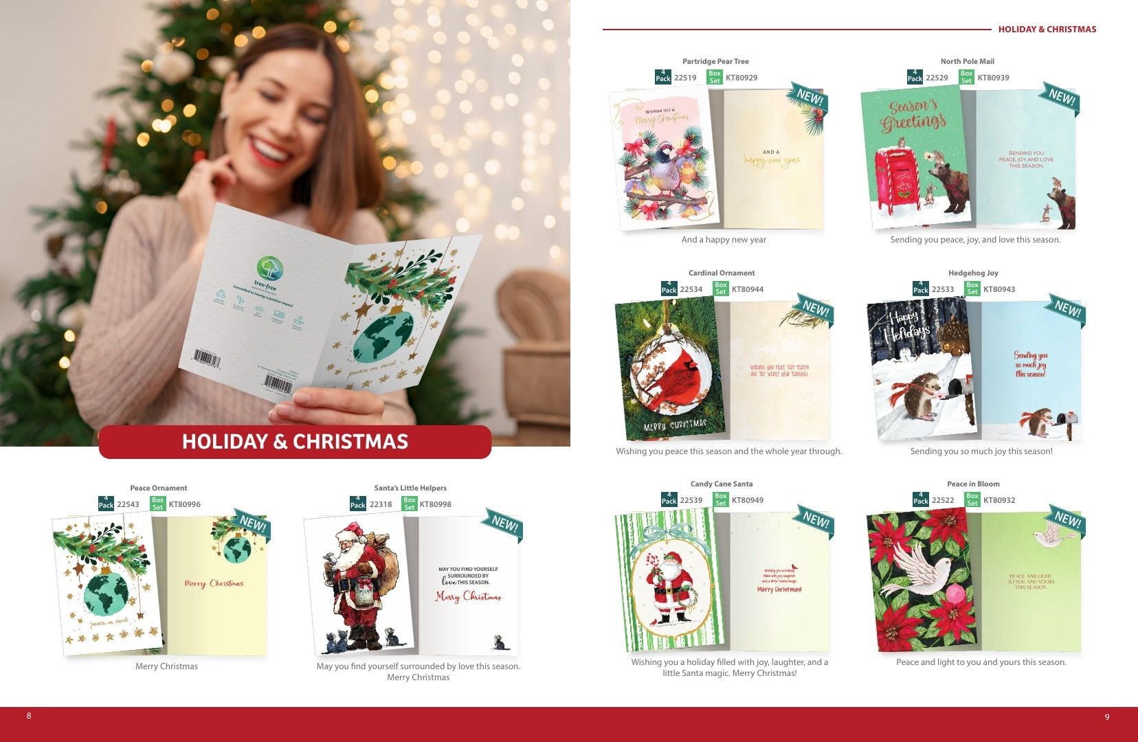 Tree-Free Greetings Holiday and New Release Catalog Weekly Ad January 1 - December 31, 2026