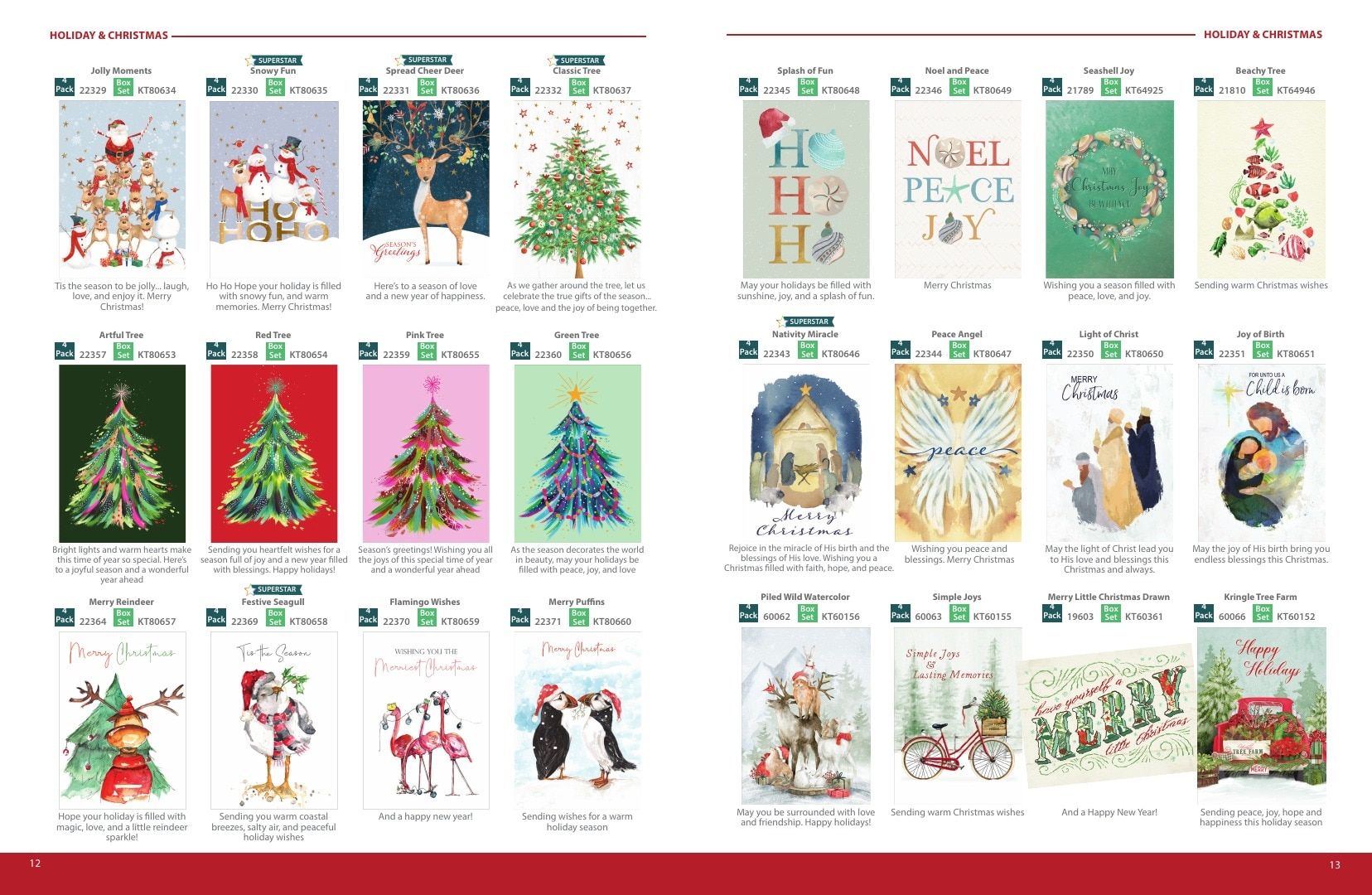 Tree-Free Greetings Holiday and New Release Catalog Weekly Ad January 1 - December 31, 2026
