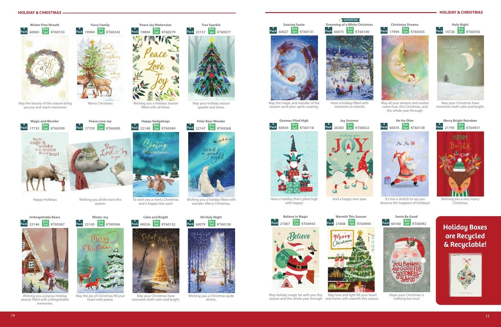 Tree-Free Greetings Holiday and New Release Catalog Weekly Ad January 1 - December 31, 2026