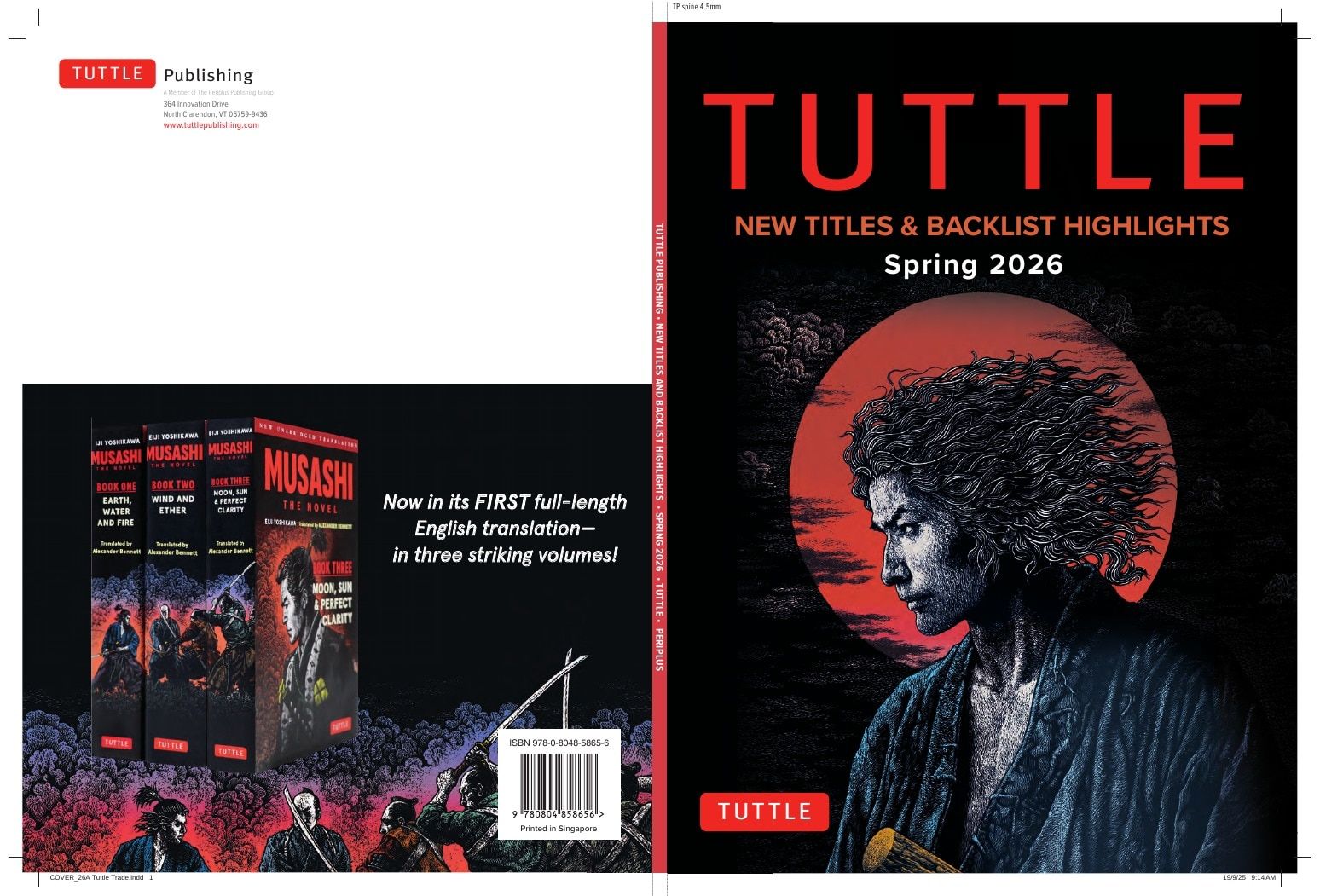 Tuttle Publishing Spring Books Catalog Weekly Ad January 1 - December 31, 2026