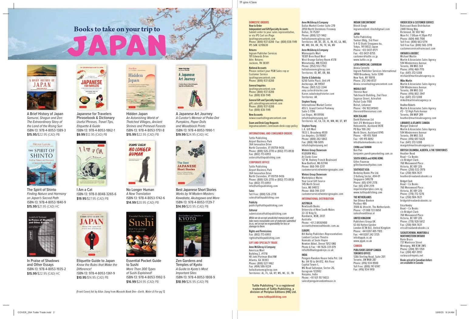 Tuttle Publishing Spring Books Catalog Weekly Ad January 1 - December 31, 2026