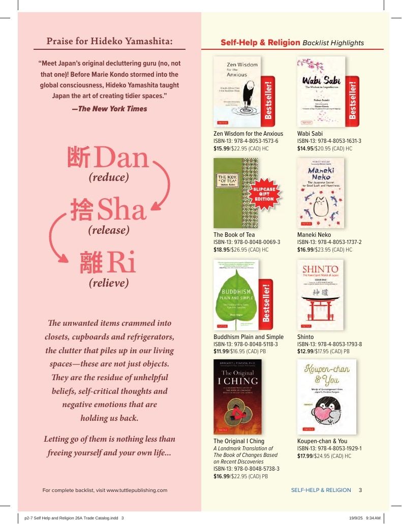 Tuttle Publishing Spring Books Catalog Weekly Ad January 1 - December 31, 2026