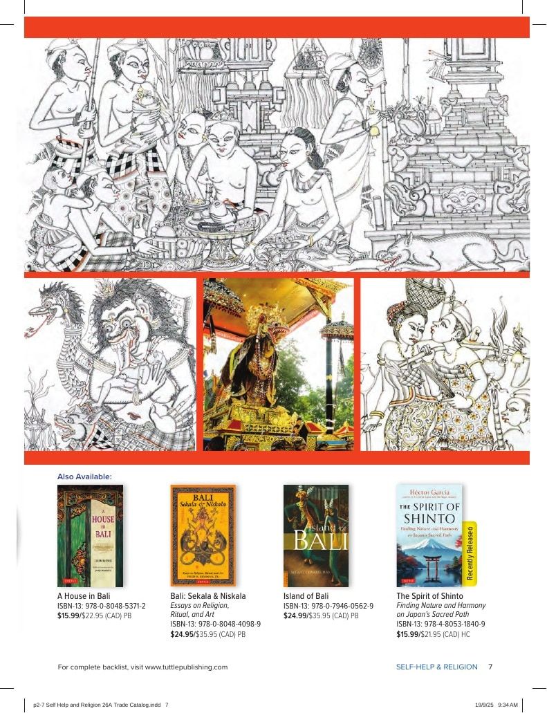 Tuttle Publishing Spring Books Catalog Weekly Ad January 1 - December 31, 2026