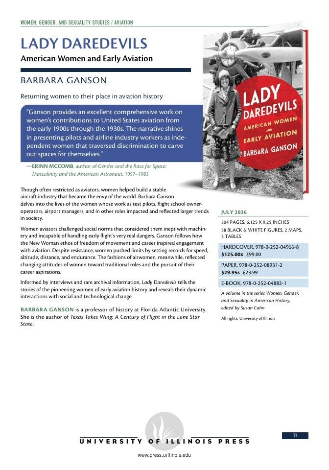 University of Illinois Press Spring Books Catalog Weekly Ad January 1 - December 31, 2026
