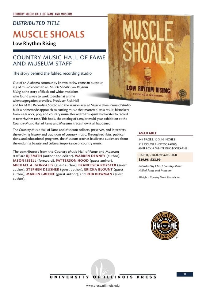 University of Illinois Press Spring Books Catalog Weekly Ad January 1 - December 31, 2026